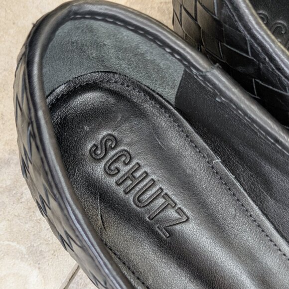 NEW Schutz 'Arissa' Woven Leather Flats (size 6.5) - Picture 8 of 12